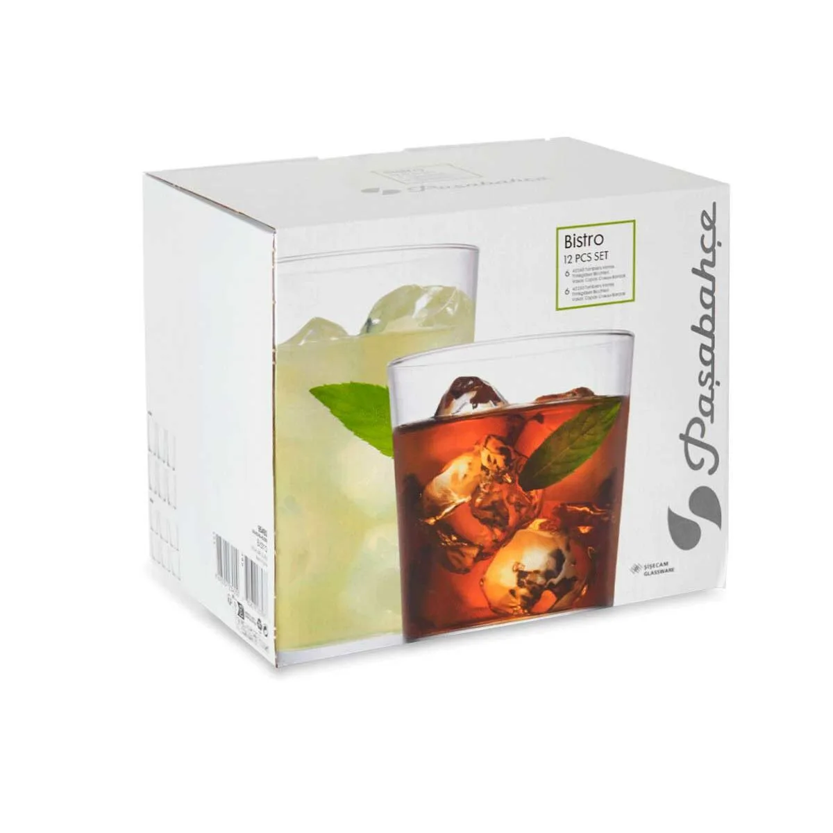 Set de verres pasabahce bistro transparent verre 380 ml 510 ml 2 unites s361912874. L'univers du discount accessible 24/7 sur Diaytar Sénégal