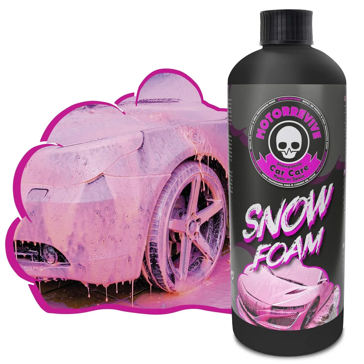 Shampoing pour voiture motorrevive snow foam concentre 500 ml rose s3711416332. Diaytar : Vivez l'expérience du shopping malin
