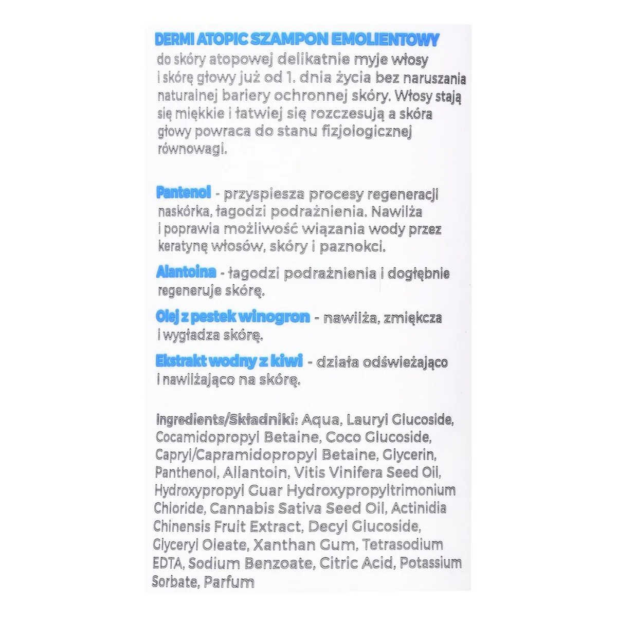 Shampooing dermi 297340 200 ml s9110734035. Diaytar : L'excellence du service, la douceur des prix