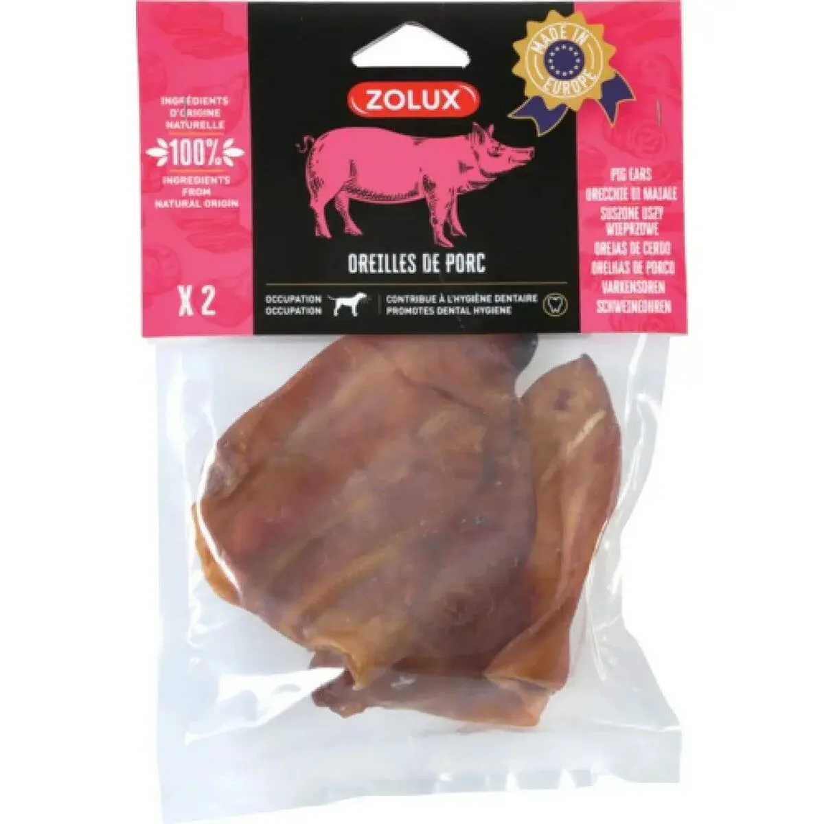 Snack pour chiens zolux dried pig ear cochon s919046182. Diaytar : Votre shopping, nos meilleurs prix