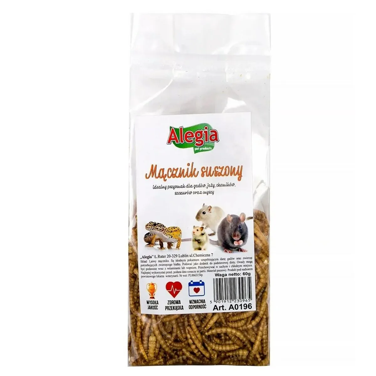 Snacks alegia dried mealworm s919575187. Des milliers de références à découvrir sur Diaytar Sénégal
