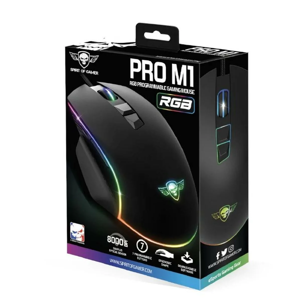 Souris spirit of gamer souris pro m1 noir s023804670. Diaytar : Parce que vous méritez le meilleur sans vous ruiner