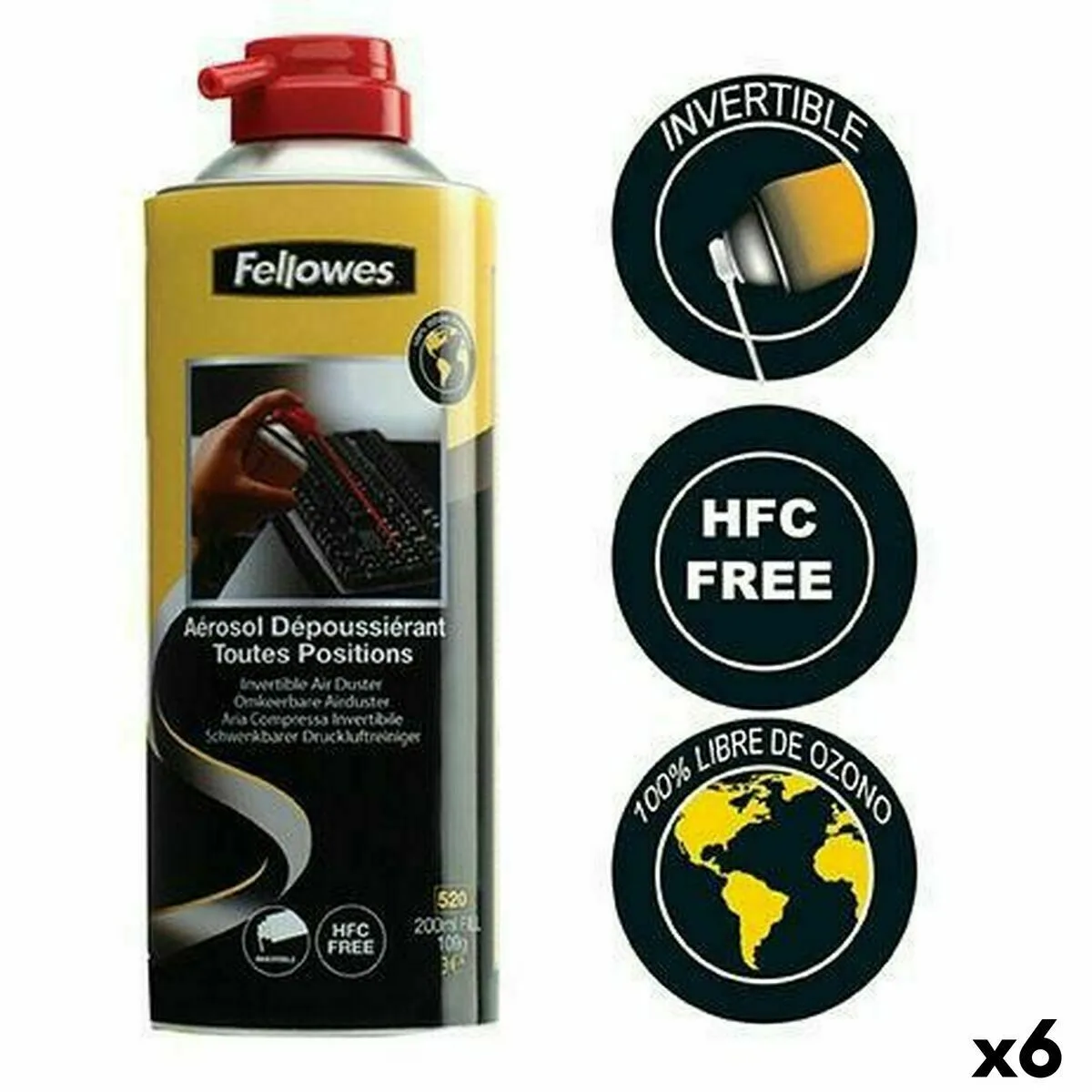Spray antipoussiere fellowes 9974804 s990336513. Vos marques préférées à prix réduits sur Diaytar