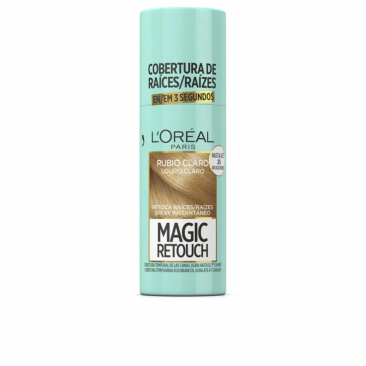Spray correcteur de racines temporaire l oreal paris magic retouch blond clair no 8 0 rubio claro 75 ml s0512040540. Diaytar : Le discount nouvelle génération au Sénégal