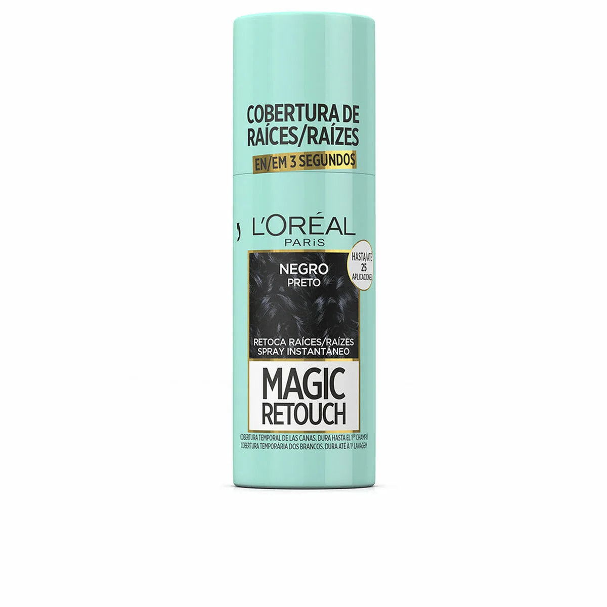Spray correcteur de racines temporaire l oreal paris magic retouch noir 75 ml s0512040193. Plus de choix, moins de dépenses avec Diaytar