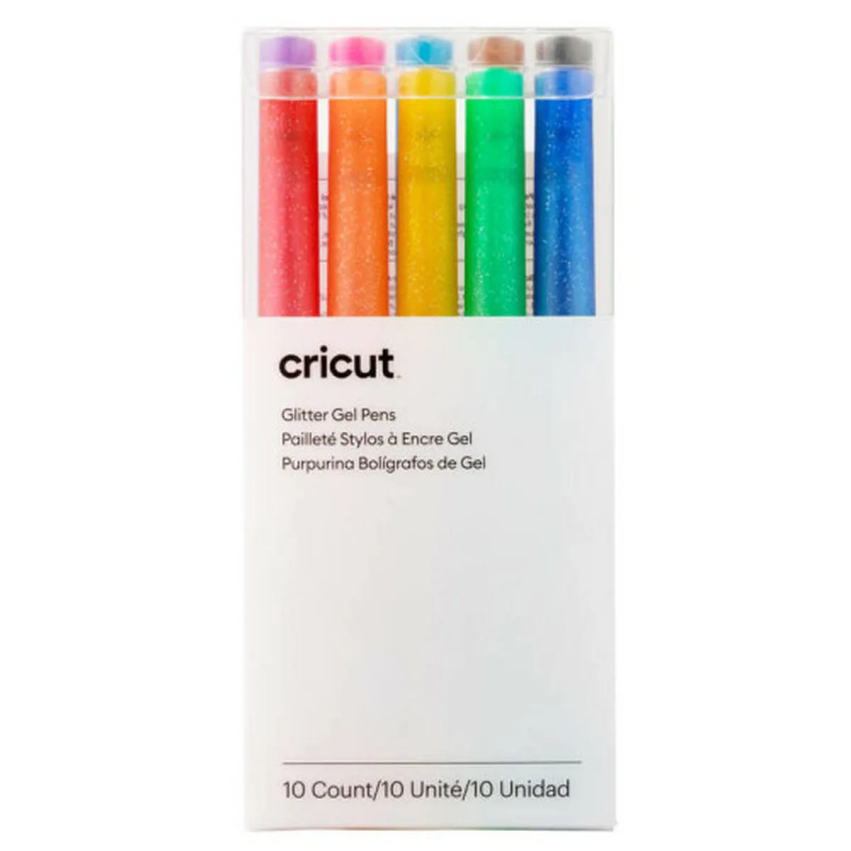 Stylos pour plotter de decoupe cricut glitter multicouleur 0 8 mm 10 unites m032453784. Vos marques préférées à prix réduits sur Diaytar
