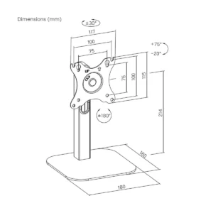 Support de tv aisens dt24tsr 371 10 s563376159. Diaytar : Le discount intelligent pour consommateurs avisés