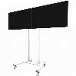 SUPPORT MURAL NEOMOUNTS ADM-875WH2 BLANC