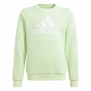 SWEAT SANS CAPUCHE ADIDAS ESSENTIALS VERT