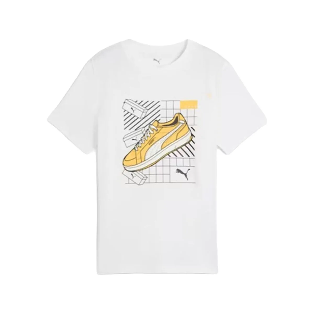 T shirt a manches courtes enfant puma puma graphics iv b blanc s6418234294. Diaytar : Des prix mini pour un service maxi