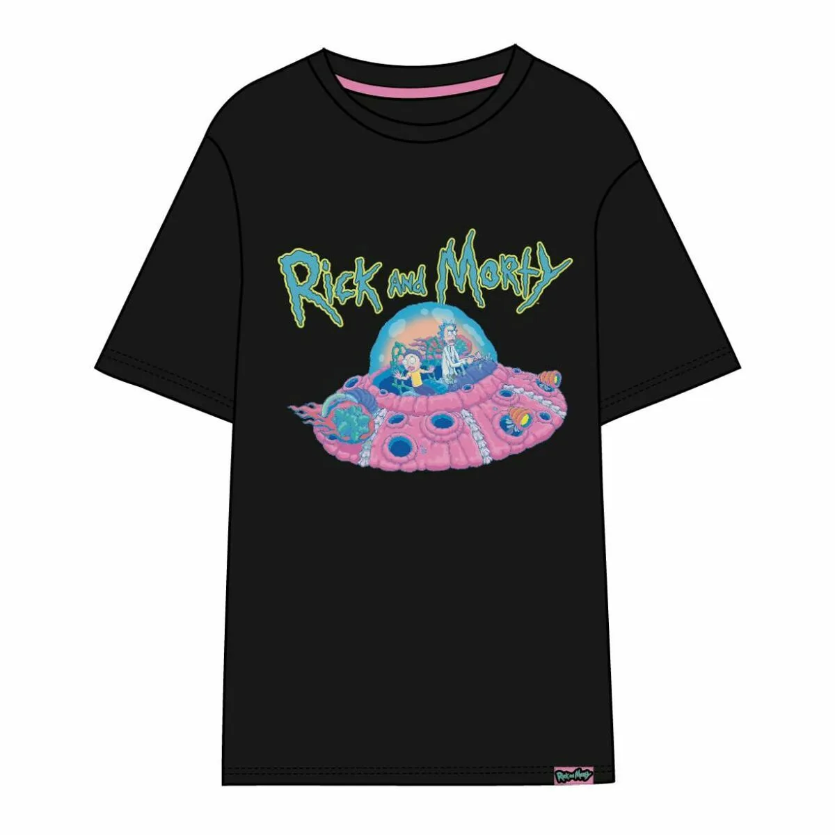 T shirt a manches courtes unisex rick and morty noir s073371096. Diaytar : Le premier choix des acheteurs avisés