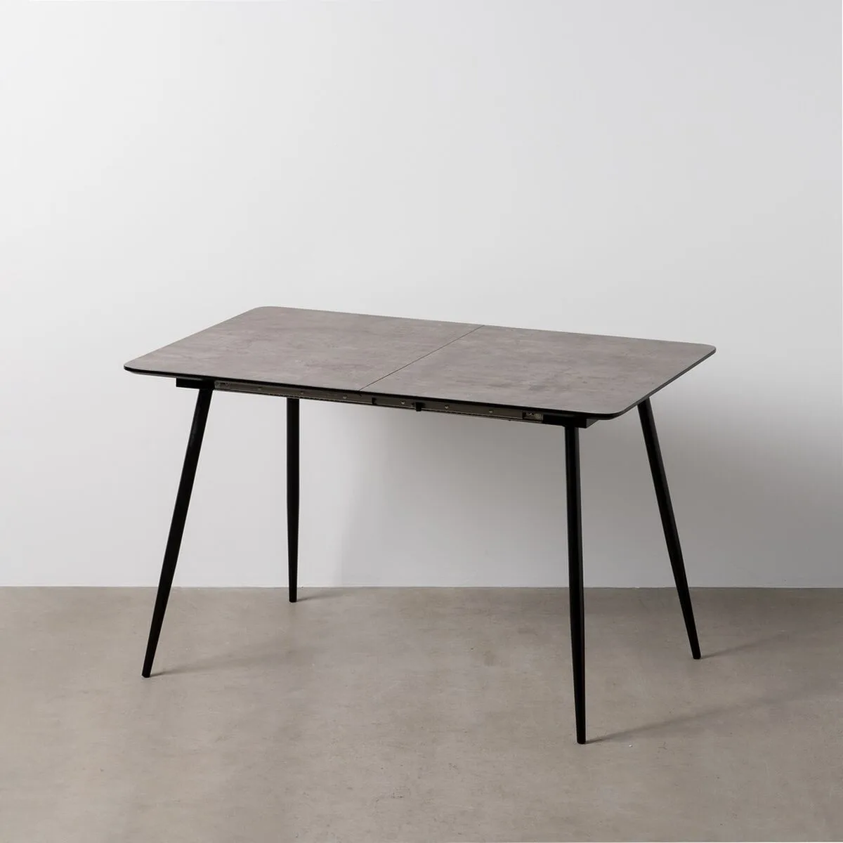 Table extensible noir gris fer 120 x 80 x 75 cm s880626765. Votre shopping simplifié de A à Z avec Diaytar