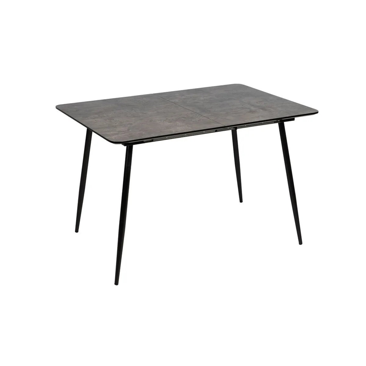 Table extensible noir gris fer 120 x 80 x 75 cm s880626772. Diaytar : L'e-commerce accessible à tous les Sénégalais
