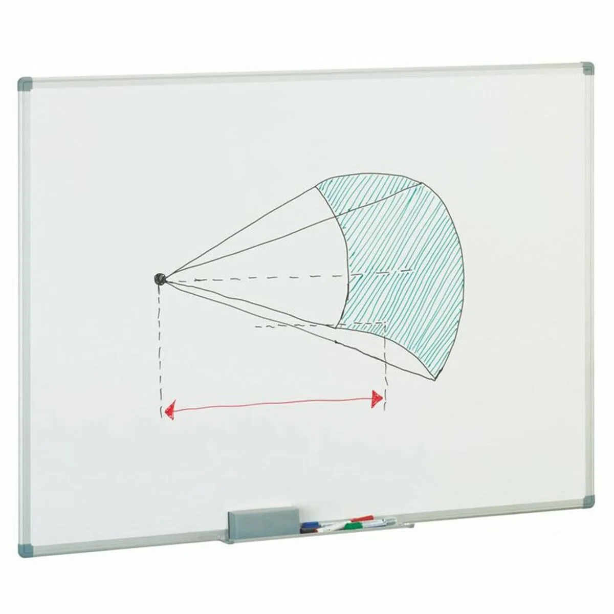 Tableau magnetique faibo melamine 100 x 150 cm blanc aluminium s842334448. Diaytar Sénégal : Diversité produits, unité de prix bas