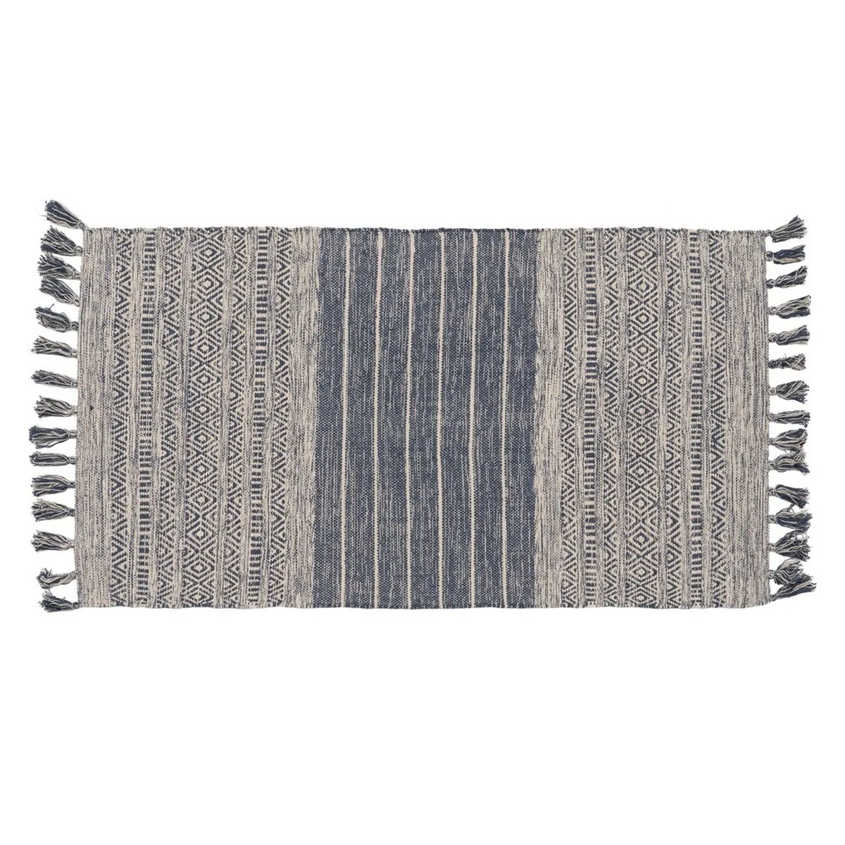 Tapis bleu blanc 70 coton 30 polyester 80 x 150 cm s880464333. Comparez, choisissez, économisez sur Diaytar Sénégal