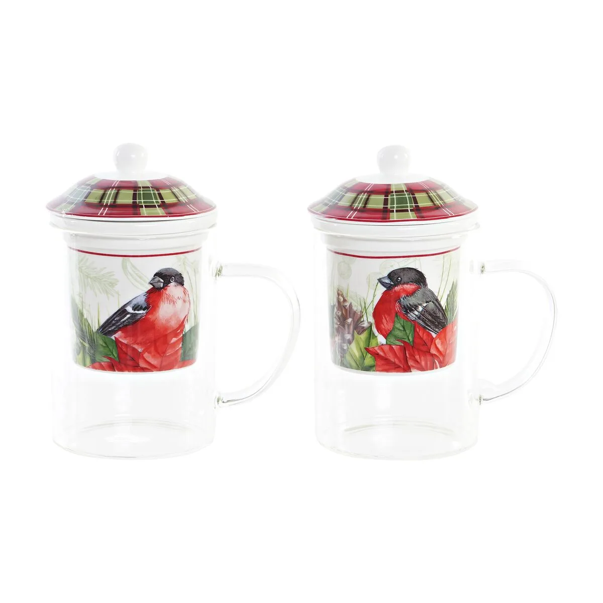 Tasse a infusion dkd home decor oiseau verre porcelaine rouge 300 ml 2 unites s303526339. Le meilleur rapport qualité-prix du web sénégalais sur Diaytar