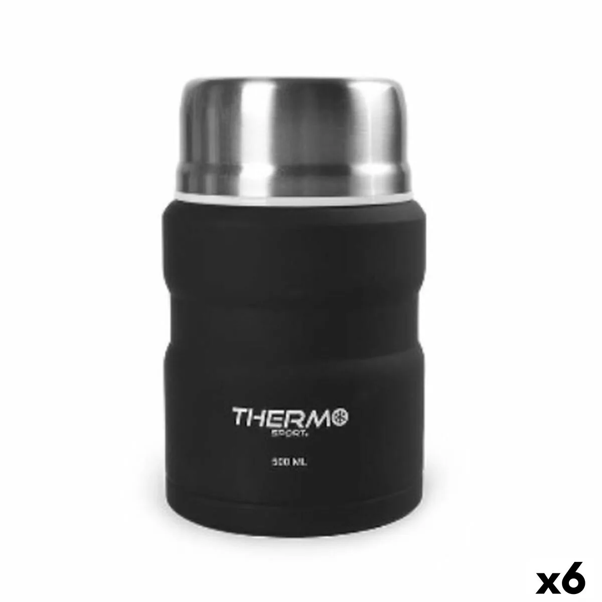 Thermos pour aliments thermosport noir acier 500 ml 6 unites s223780733. Faites-vous plaisir sans culpabiliser avec Diaytar
