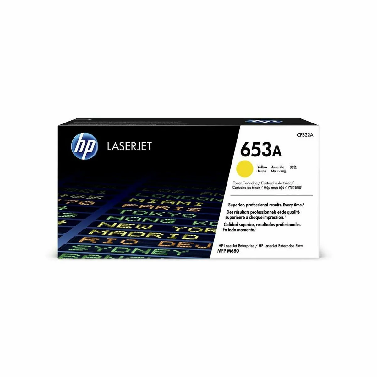 Toner hp cartucho de toner original laserjet hp 653a amarillo jaune s840980664. Découvrez le shopping sans frontières avec Diaytar Sénégal