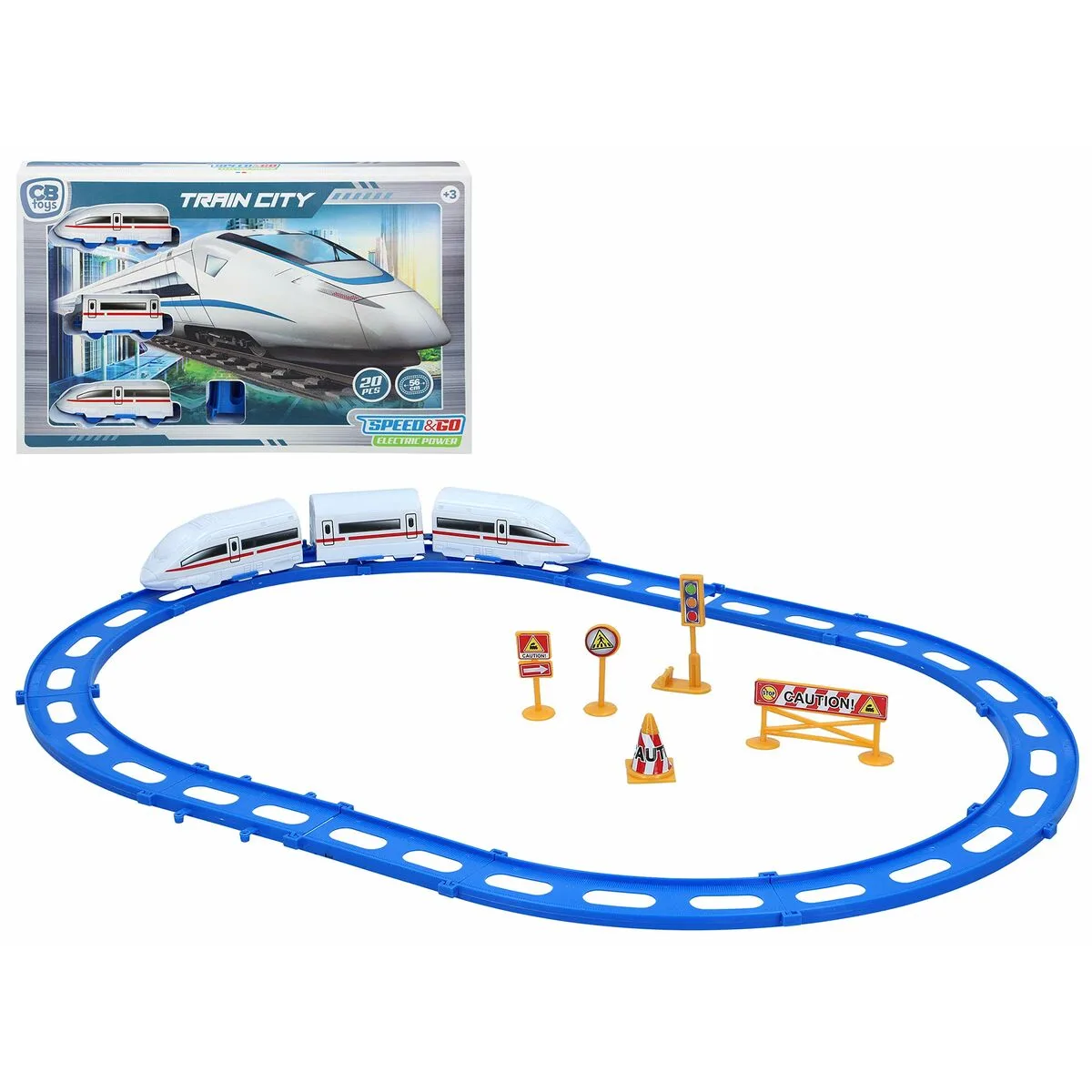 Train avec circuit speed go 20 pieces 56 cm s242576439. Diaytar : Parce que bien acheter, c'est économiser