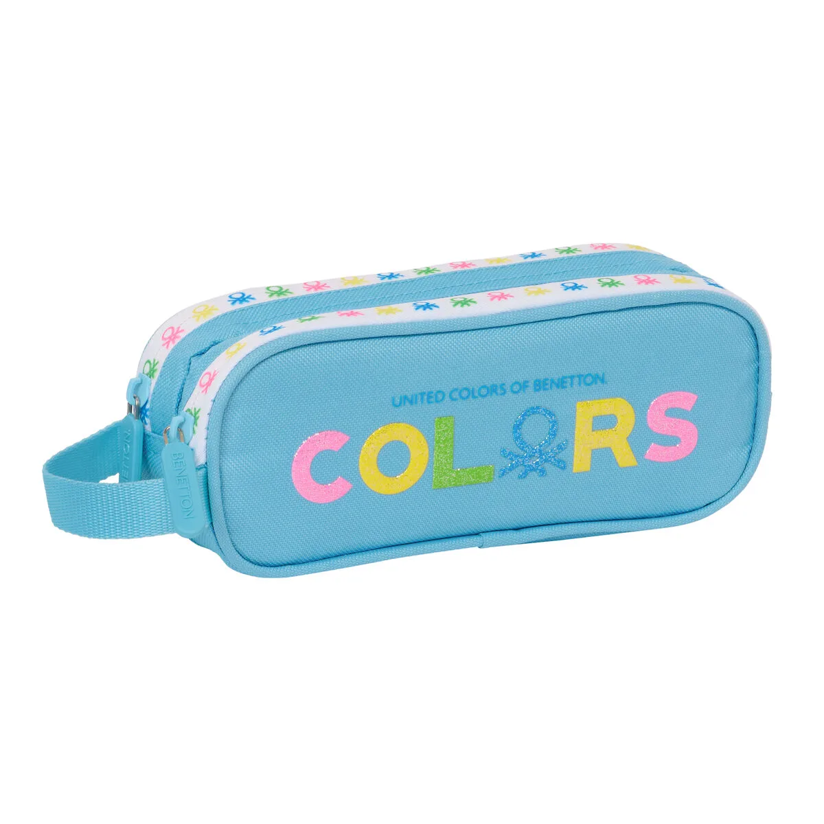 Trousse fourre tout double benetton spring bleu ciel 21 x 8 x 6 cm s430999548. Diaytar : Parce que vous méritez le meilleur sans vous ruiner