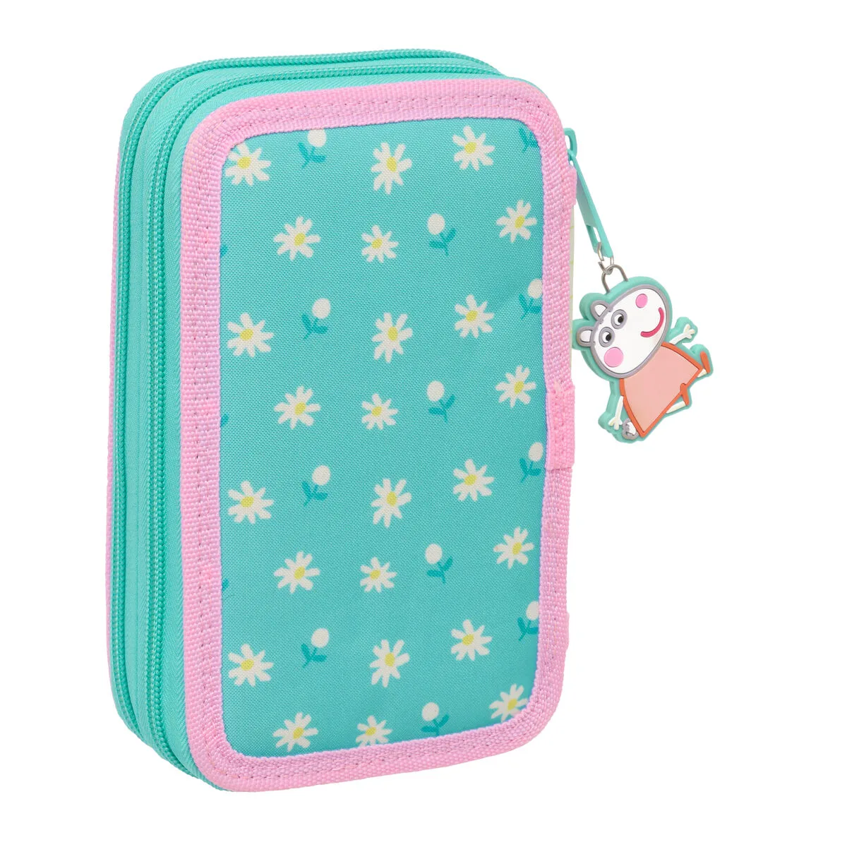 Trousse scolaire avec accessoires peppa pig pretty flowers jaune menthe 12 5 x 19 5 x 4 cm 29 pieces s431144126. Vos marques préférées à prix réduits sur Diaytar