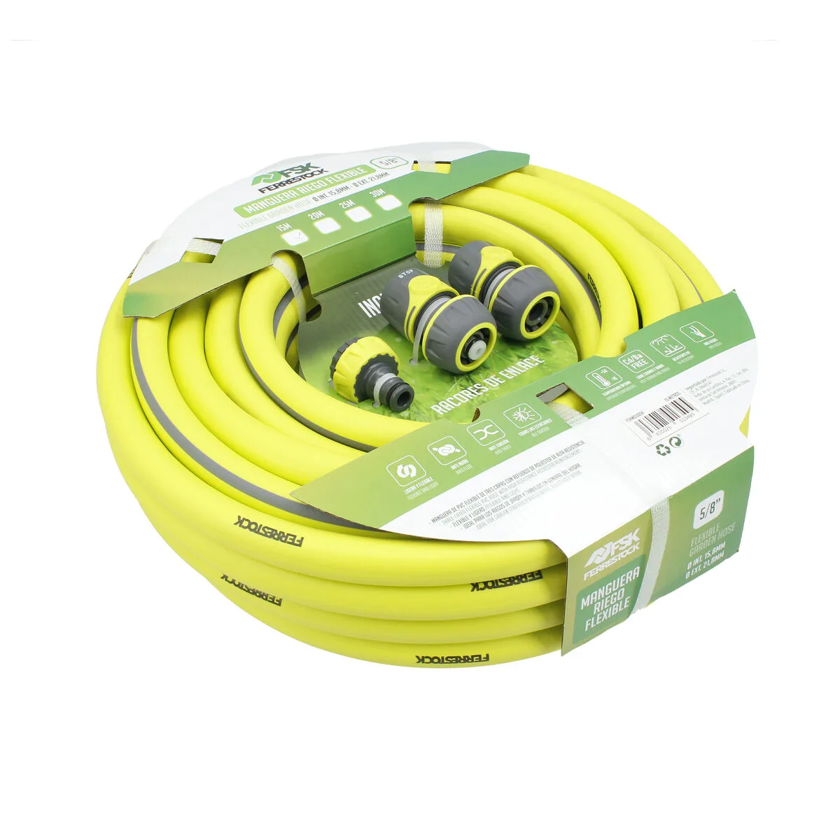 Tuyau d arrosage ferrestock 5 8 polyester 15 m o 15 mm flexible s650406290. Des produits variés pour tous les besoins sur Diaytar Sénégal