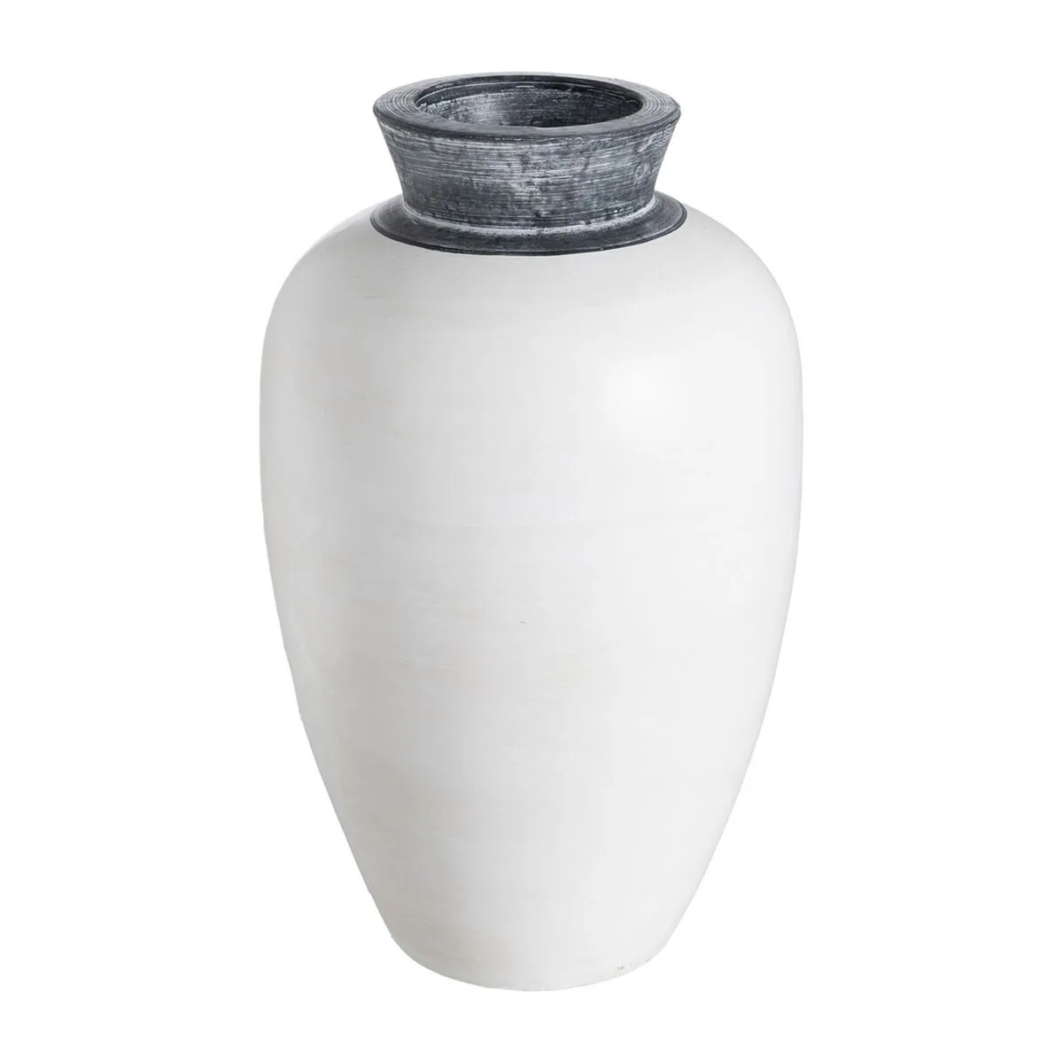 Vase blanc terre cuite 25 x 27 x 40 cm s880775965. Votre centre commercial virtuel au Sénégal : Diaytar