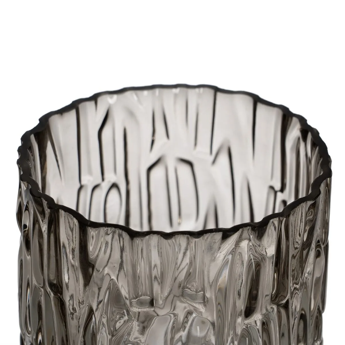 Vase gris verre 12 x 12 x 12 cm s880550689. Diaytar : Où vos envies rencontrent votre budget