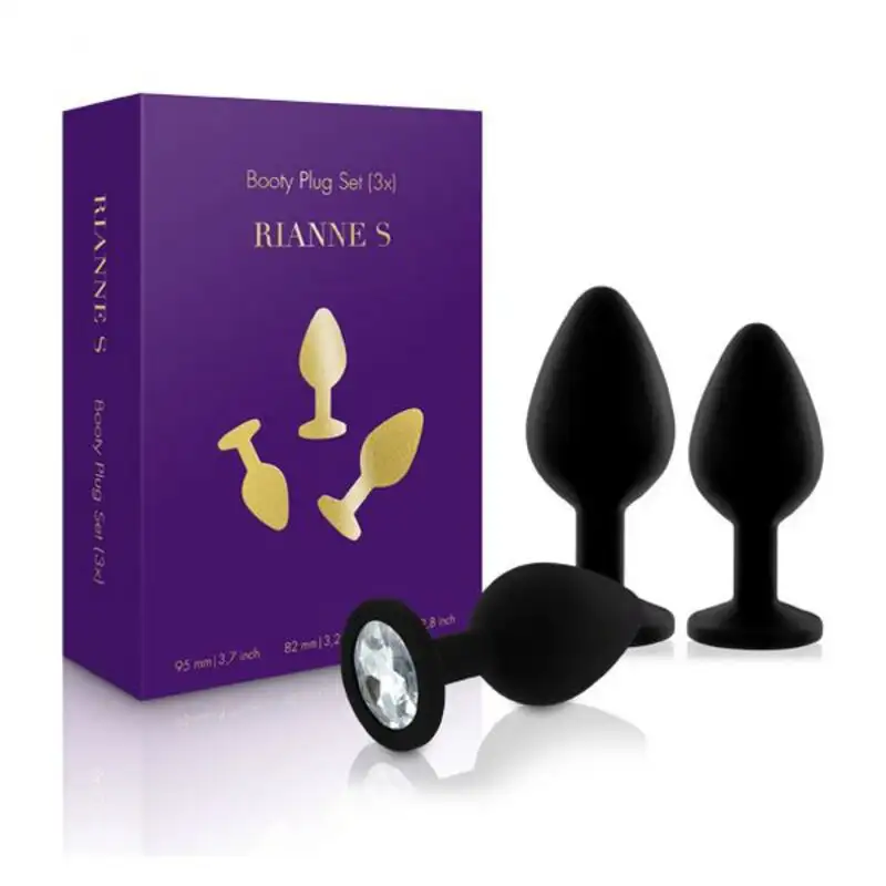 soiree booty plug set 3 x noir rianne s 71926_1431. DIAYTAR SENEGAL - Où Chaque Sélection est une Victoire. Découvrez notre boutique en ligne et trouvez des articles qui vous rendent la vie plus belle, un choix à la fois.