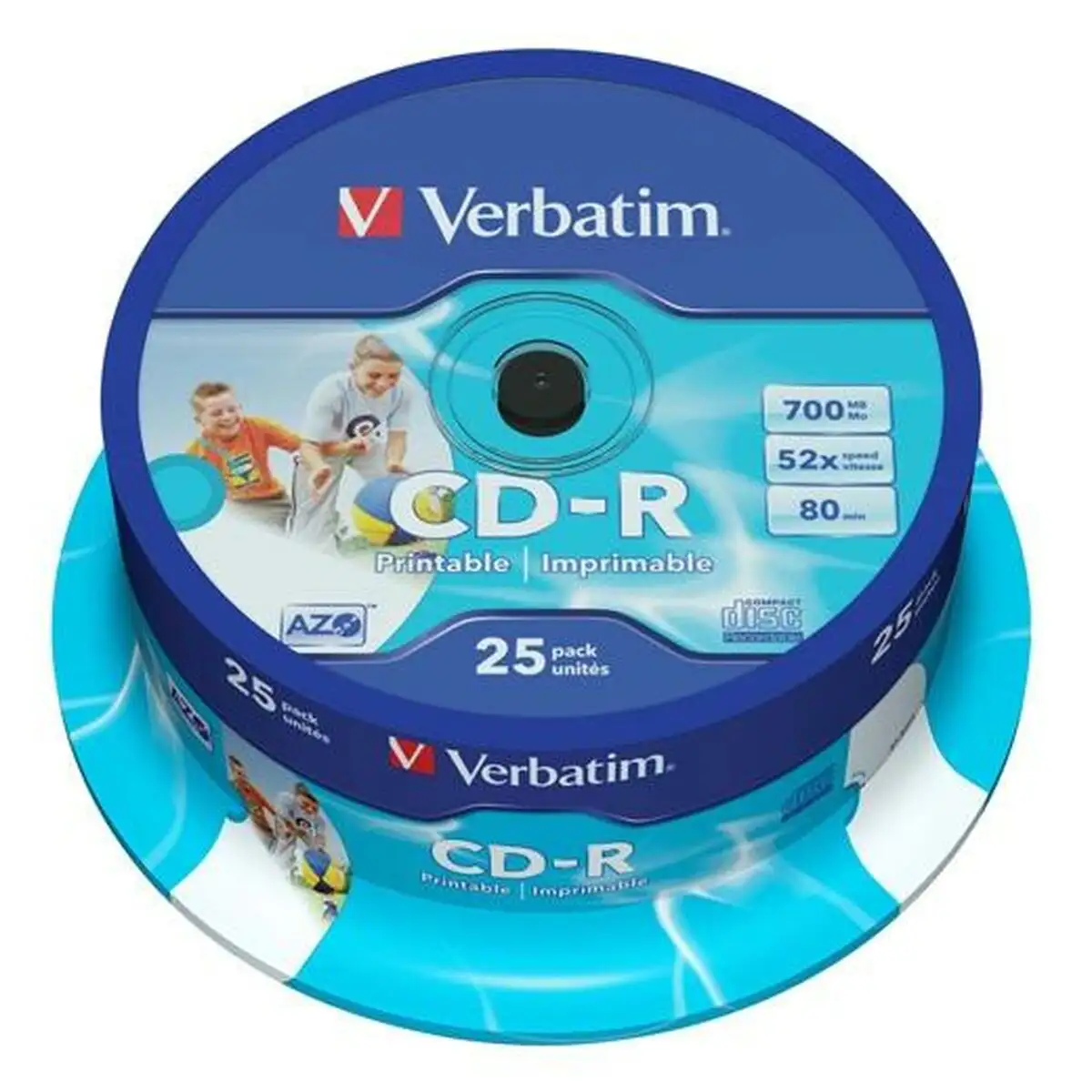 verbatim 700 mb 52x 25 pcs 25 unites 700 mb 52x_5612. DIAYTAR SENEGAL - Où Chaque Sélection Vous Parle. Parcourez nos catégories et découvrez des produits qui reflètent vos passions et vos besoins, pour un shopping personnel et inspirant.