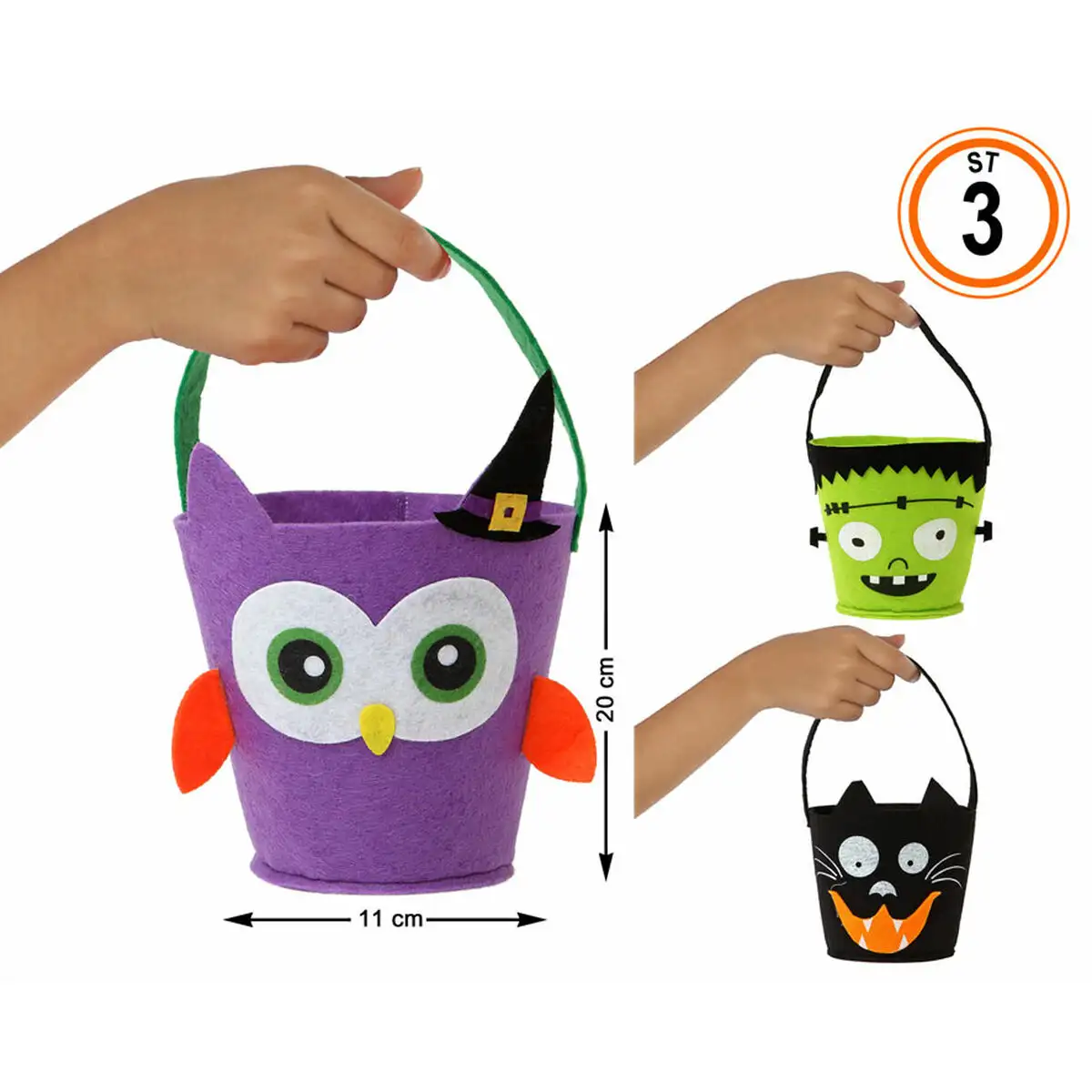 Accessoire de costumes halloween seau 20 x 11 cm 20 cm_9889. DIAYTAR SENEGAL - Votre Destinée Shopping Personnalisée. Plongez dans notre boutique en ligne et créez votre propre expérience de shopping en choisissant parmi nos produits variés.