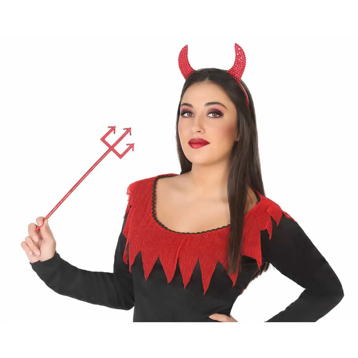 Accessoires de costumes rouge demon polyester halloween_8952. Bienvenue sur DIAYTAR SENEGAL - Où Chaque Détail compte. Plongez dans notre univers et choisissez des produits qui ajoutent de l'éclat et de la joie à votre quotidien.