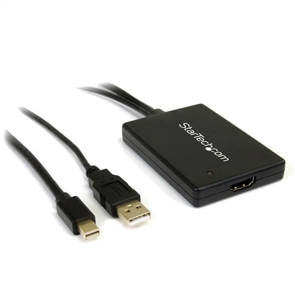 Adaptateur convertisseur av startech mdp2hdmiusba noir blanc_6843. DIAYTAR SENEGAL - Votre Passage vers la Découverte. Explorez notre boutique en ligne pour trouver des trésors qui vous attendent, du traditionnel à l'avant-garde.