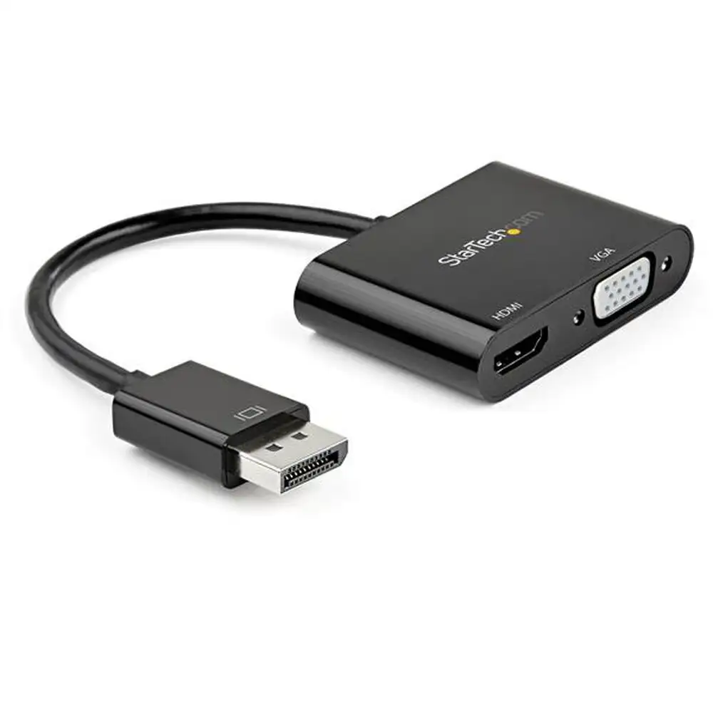 Adaptateur display port vers hdmi vga startech dp2vgahd20 noir 4k ultra hd_5220. DIAYTAR SENEGAL - Où Choisir Devient un Plaisir. Découvrez notre boutique en ligne et choisissez parmi une variété de produits qui satisferont tous vos besoins.