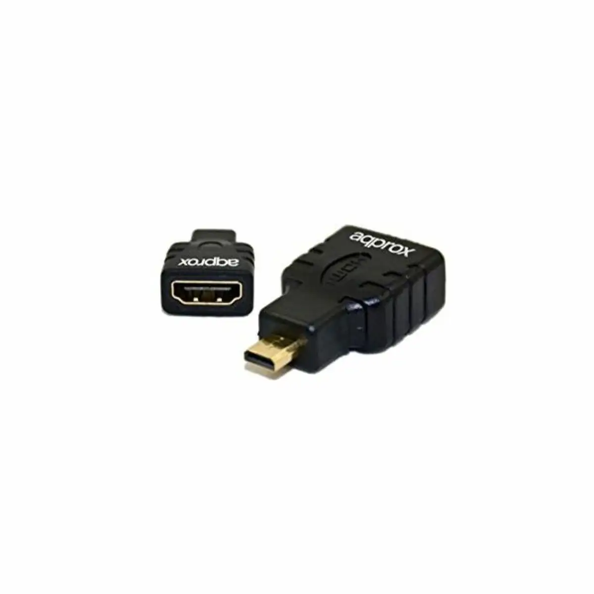 Adaptateur hdmi vers micro hdmi approx appc19 prise femelle prise male_9050. DIAYTAR SENEGAL - Votre Passage vers la Découverte. Explorez notre boutique en ligne pour trouver des trésors qui vous attendent, du traditionnel à l'avant-garde.