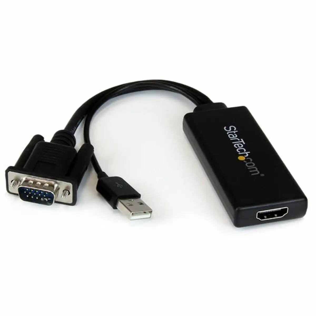 Adaptateur hdmi vers vga startech vga2hdu noir_3614. DIAYTAR SENEGAL - Votre Portail Vers l'Exclusivité. Explorez notre boutique en ligne pour découvrir des produits uniques et raffinés, conçus pour ceux qui recherchent l'excellence.