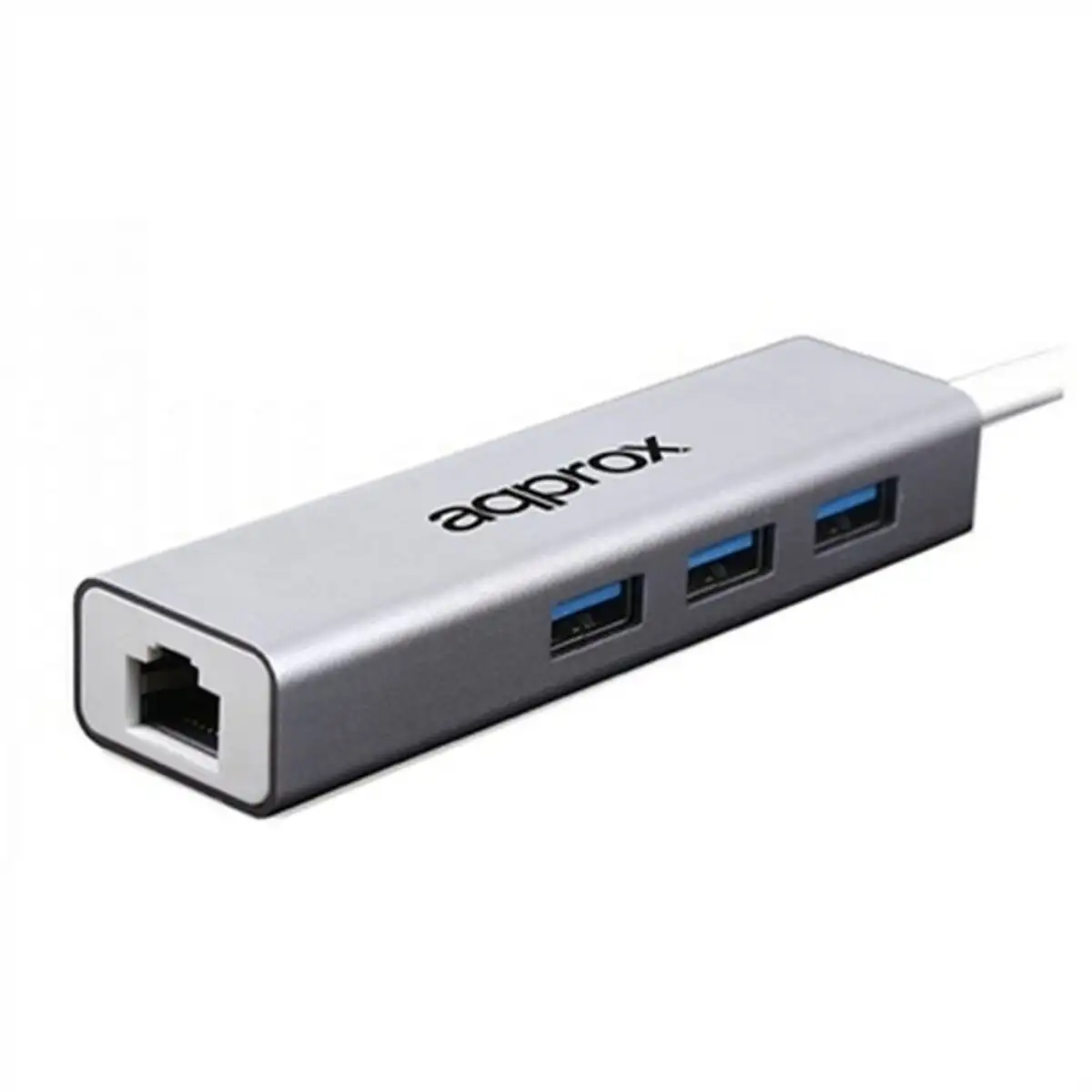 Adapteur reseau approx appc07ghub lan 10 100 1000 usb 3 0 gris_3262. DIAYTAR SENEGAL - Là où Chaque Produit est une Trouvaille Unique. Découvrez notre boutique en ligne et trouvez des articles qui vous distinguent par leur originalité.