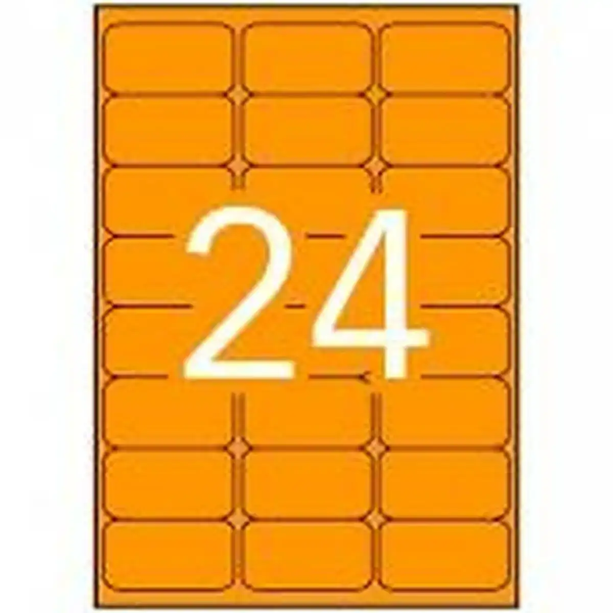 Adhesifs etiquettes apli 64 x 33 9 mm orange a4 20 volets_3642. DIAYTAR SENEGAL - Là où Choisir est une Affirmation de Style. Naviguez à travers notre boutique en ligne et choisissez des produits qui vous distinguent et vous valorisent.