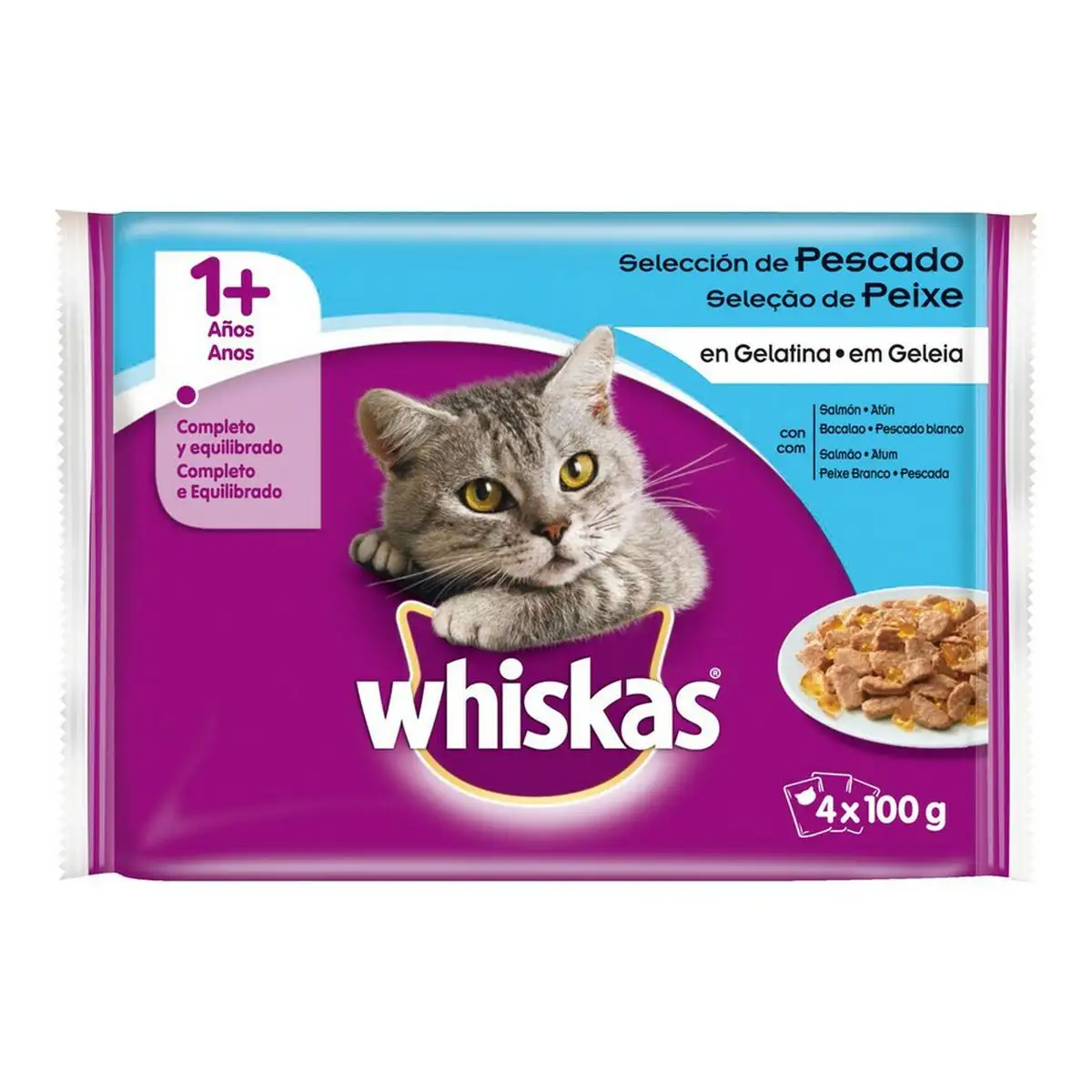 Aliments pour chat whiskas 150810 4 x 100 g _3226. DIAYTAR SENEGAL - Votre Destination pour un Shopping Inoubliable. Naviguez à travers notre catalogue et choisissez des produits qui vous marquent par leur originalité.