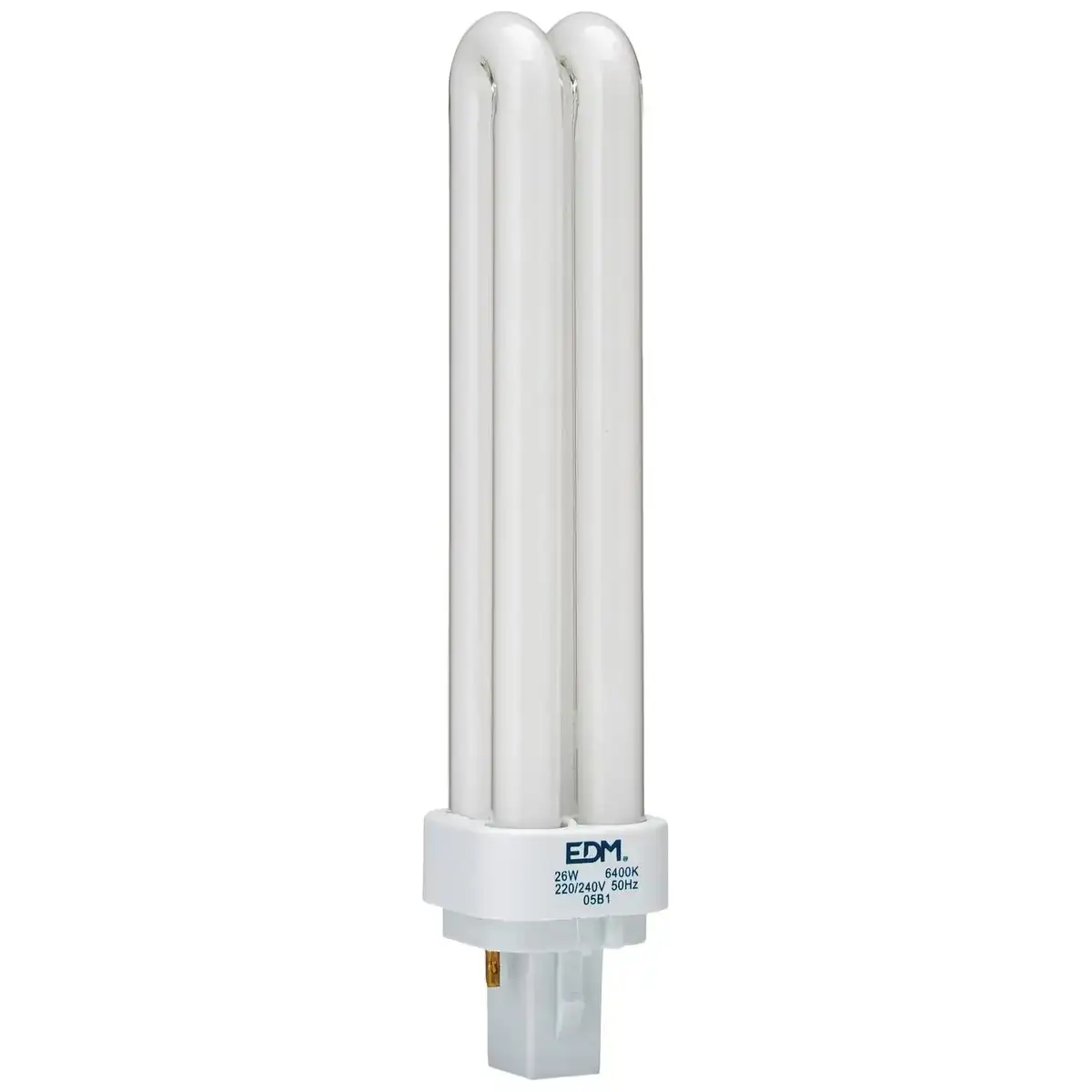 Ampoule a economie d energie edm lynx 26w 6400 k g24d_9346. DIAYTAR SENEGAL - Votre Passage vers l'Élégance Abordable. Explorez notre collection où chaque produit est choisi pour sa qualité et son accessibilité, incarnant ainsi l'essence du Sénégal.