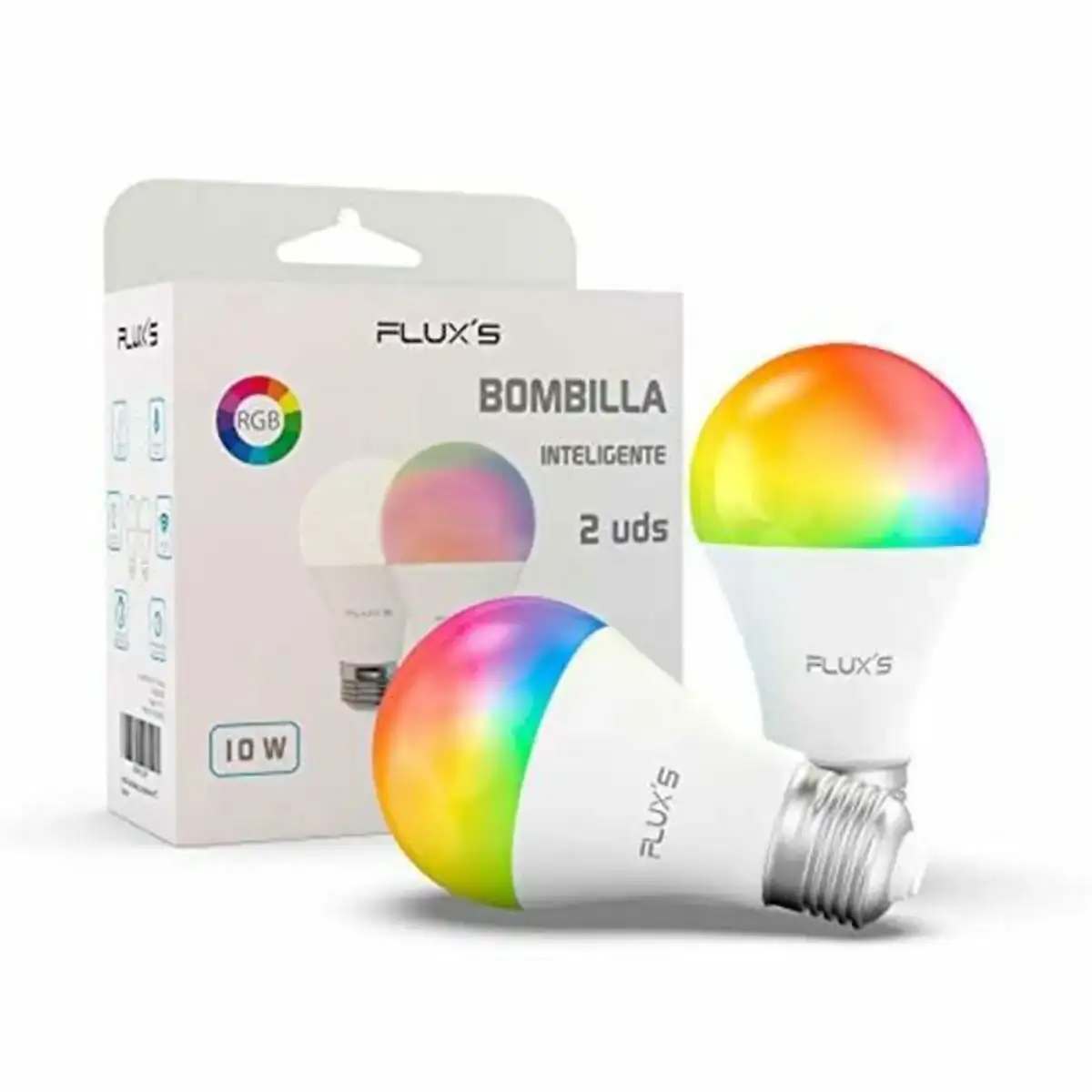 Ampoule a puce flux s led wi fi e27 10w multicouleur 2 pcs _4341. DIAYTAR SENEGAL - Là où Chaque Achat a du Sens. Explorez notre gamme et choisissez des produits qui racontent une histoire, du traditionnel au contemporain.