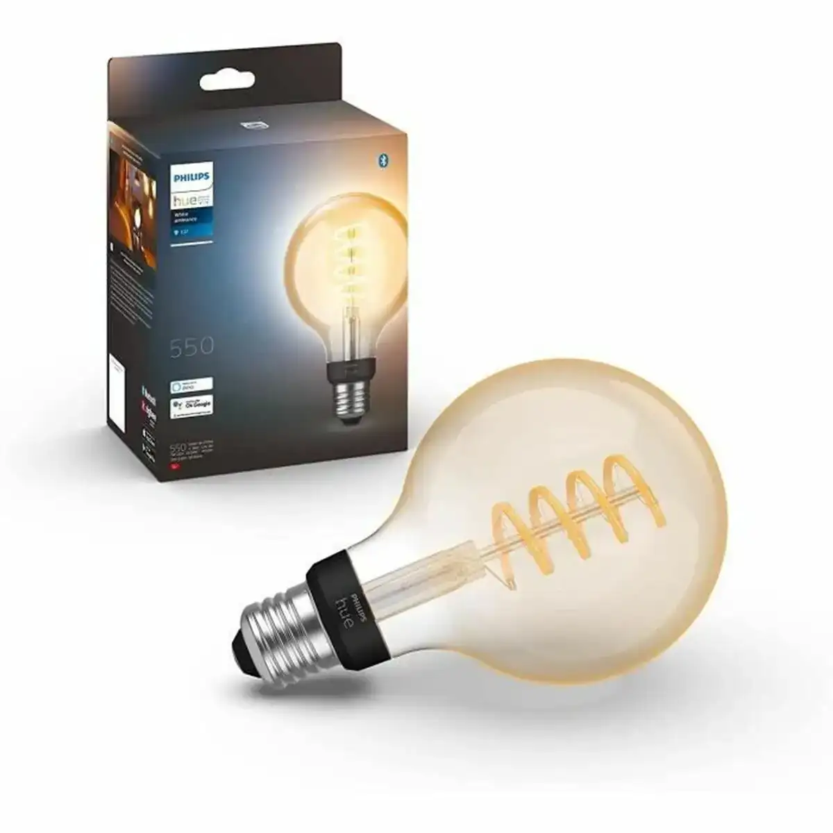 Ampoule a puce philips globo g93 bombilla inteligente e27 7 w 40 w 60 w e27_9607. DIAYTAR SENEGAL - Votre Paradis Shopping au Cœur du Sénégal. Explorez notre boutique en ligne et découvrez des produits conçus pour enchanter chaque aspect de votre vie.