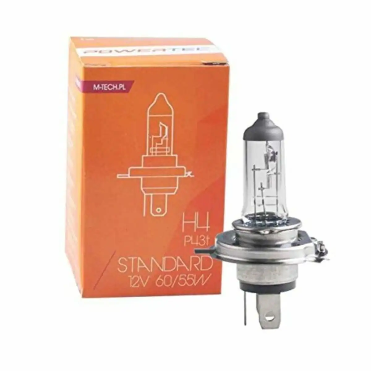 Ampoule pour voiture m tech mt ptz4 halogene h4 60 w 60 55 w 12 v_1443. DIAYTAR SENEGAL - Votre Escapade Shopping Virtuelle. Explorez notre boutique en ligne et dénichez des trésors qui évoquent la culture et le savoir-faire sénégalais, un clic à la fois.