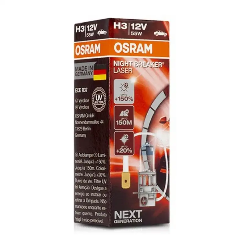 Ampoule pour voiture osram 64151nl h3 12v 55w_9375. DIAYTAR SENEGAL - Là où Chaque Achat a du Sens. Explorez notre gamme et choisissez des produits qui racontent une histoire, du traditionnel au contemporain.