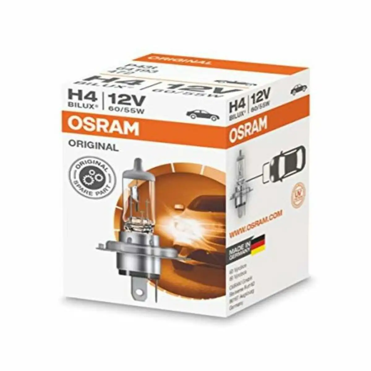 Ampoule pour voiture osram 64193 tp h4 12v 60 55w halogene frontal roue avant 60 w h4 12 v_4672. Bienvenue sur DIAYTAR SENEGAL - Où Chaque Détail compte. Plongez dans notre univers et choisissez des produits qui ajoutent de l'éclat et de la joie à votre quotidien.