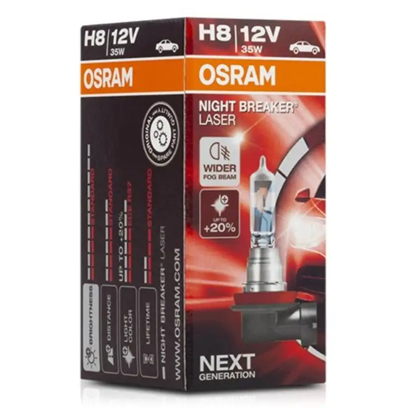 Ampoule pour voiture osram 64212nl h8 12v 35w_3015. Bienvenue sur DIAYTAR SENEGAL - Votre Source de Trouvailles Uniques. Explorez nos rayons virtuels pour dénicher des trésors que vous ne trouverez nulle part ailleurs, allant des trésors artisanaux aux articles tendance.