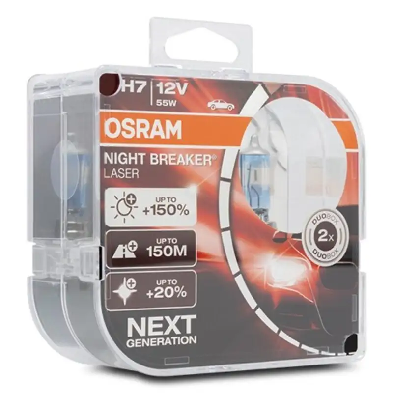 Ampoule pour voiture osram night breaker laser h7 12v 55w_3952. Entrez dans l'Univers de DIAYTAR SENEGAL - Où Chaque Produit a son Histoire. Explorez notre catalogue et découvrez des trésors qui racontent la riche culture du Sénégal.