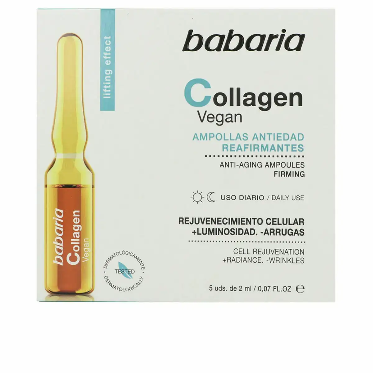 Ampoules babaria intense raffermissant 5 x 2 ml avec du collagene 2 ml_3547. DIAYTAR SENEGAL - Là où le Shopping Devient une Expérience. Naviguez à travers notre catalogue diversifié et découvrez des produits qui ajoutent de la couleur et de la passion à votre vie.