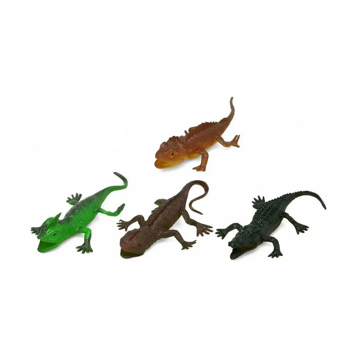 Animaux reptiles lot 25 x 18 cm_6641. DIAYTAR SENEGAL - Là où Chaque Achat Contribue à un Rêve. Naviguez à travers notre boutique en ligne et soutenez des artisans talentueux tout en acquérant des trésors.