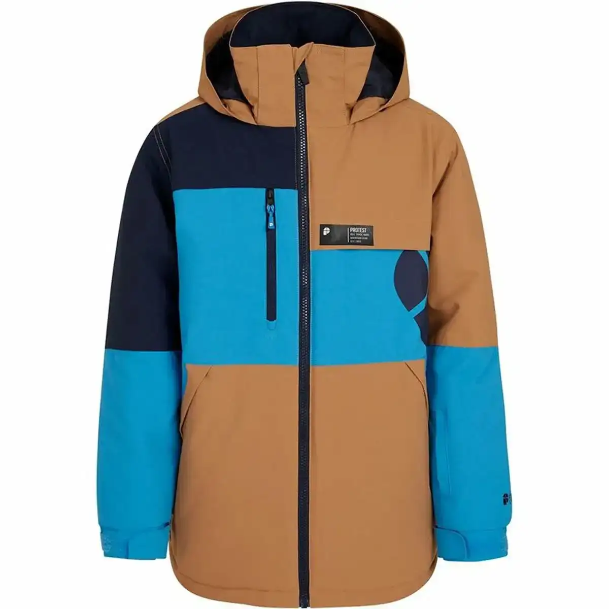 Anorak de ski protest prthugo enfant bleu_7207. DIAYTAR SENEGAL - L'Art de Vivre l'Excellence au Quotidien. Explorez notre gamme et choisissez des produits qui ajoutent une note de prestige à votre vie.